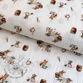 Mussola/Doppia garza Little things design A