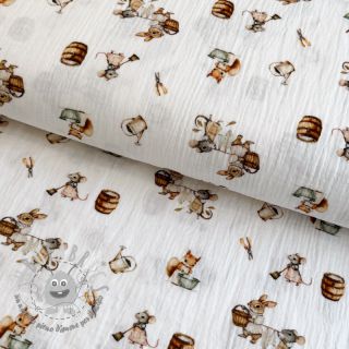 Mussola/Doppia garza Little things design A