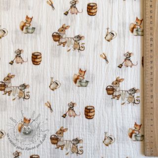 Mussola/Doppia garza Little things design A