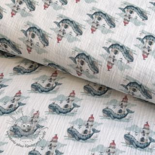 Mussola/Doppia garza Sweeties design A