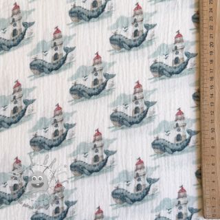 Mussola/Doppia garza Sweeties design A