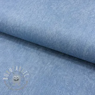 JEANS DENIM HEAVY Animal printed light blue