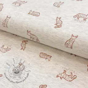Úplet Hidden foxie ecru melange