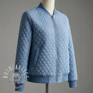 Tessuto trapuntato JEANS blue