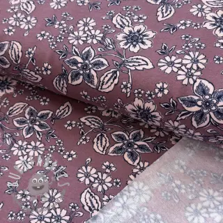 Felpa garzata SOFT Flowers old blush
