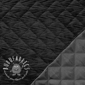 Tessuto trapuntato VELVET STEPPED black