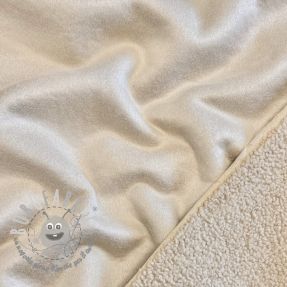 Tessuto per cappotti TEDDY LAMMY beige