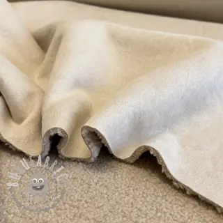 Tessuto per cappotti TEDDY LAMMY beige