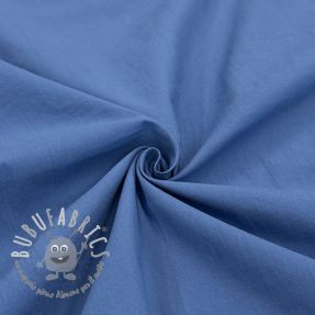 Tessuto di cotone WASHED royal blue