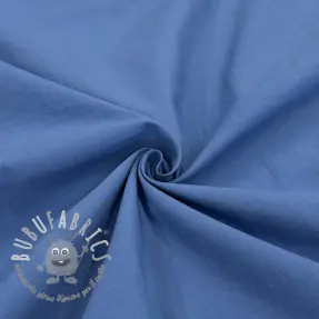 Tessuto di cotone WASHED royal blue