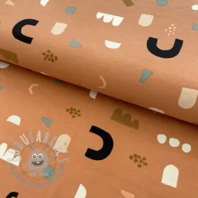 Jersey Safari objects dark apricot