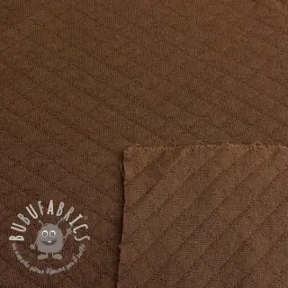 Felpa trapuntata brown