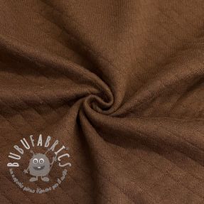 Felpa trapuntata brown