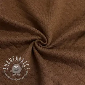 Felpa trapuntata brown