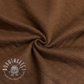 Felpa trapuntata brown