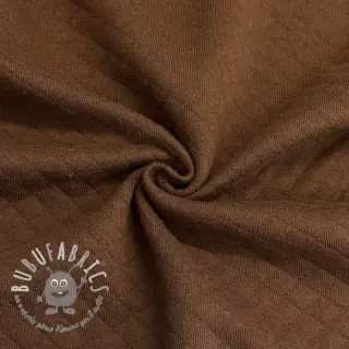 Felpa trapuntata brown