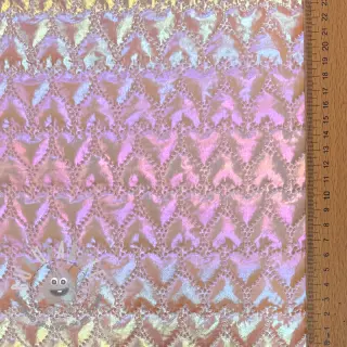 Tessuto trapuntato Fancy hearts pink
