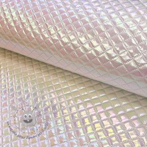 Tessuto trapuntato Fancy diamonds offwhite