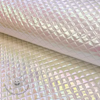 Tessuto trapuntato Fancy diamonds offwhite