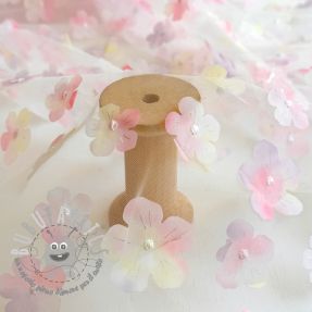 Tulle per TUTU RETRO Flowers light pink