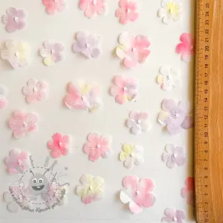 Tulle per TUTU RETRO Flowers light pink