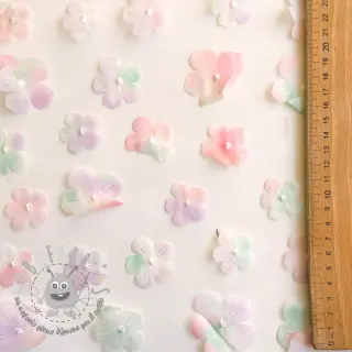 Tulle per TUTU RETRO Flowers lavender