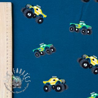 Felpa garzata SOFT Monstertruck indigo