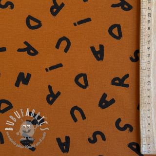 Felpa garzata SOFT Letters hazel