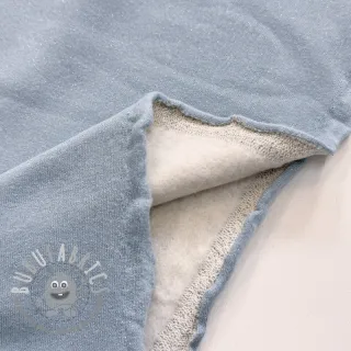 Felpa garzata LUREX baby blue