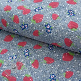 JEANS Strawberry light blue