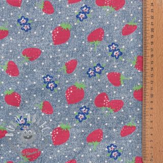 JEANS Strawberry light blue