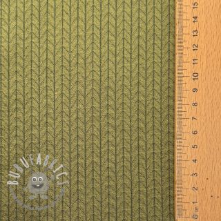 Maglia RECYCLED Cable khaki