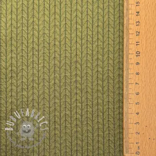 Maglia RECYCLED Cable khaki