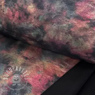 Softshell Abstract anthracite digital print