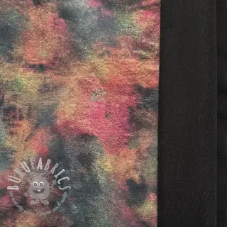 Softshell Abstract anthracite digital print