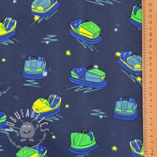 Jersey NEON Bumper cars midnight blue