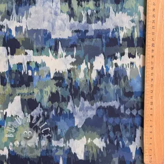 Softshell Abstract navy digital print