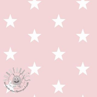 Tessuto di cotone Stars light rose