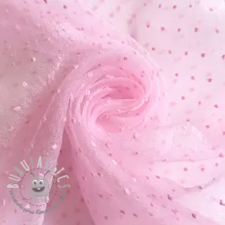 Tulle per TUTU DOTS pink