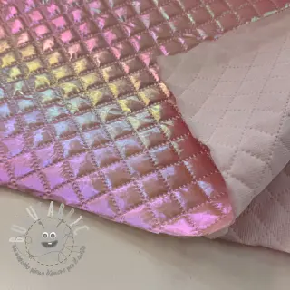 Tessuto trapuntato Fancy diamonds light pink