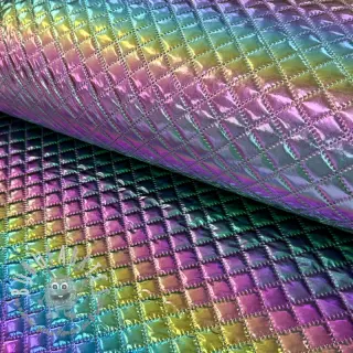 Tessuto trapuntato Fancy diamonds multi