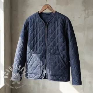 Tessuto trapuntato JEANS marine