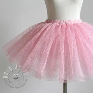 Tulle per TUTU DOTS pink