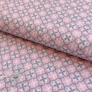 Tessuto di cotone Bubble Stripe design B digital print