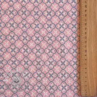 Tessuto di cotone Bubble Stripe design B digital print