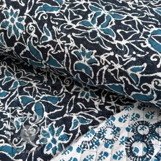 Tessuto di cotone QUILT DOUBLE SIDED Square design C