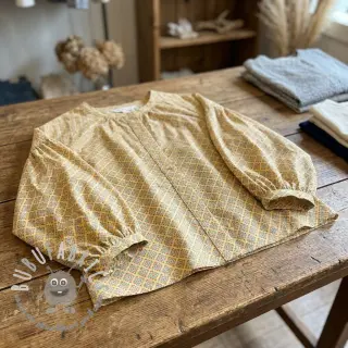 Tessuto di cotone DOBBY Aztec digital print