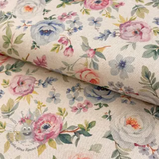 Tessuto decorativo Linenlook Romance digital print