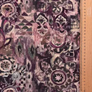Tessuto decorativo Abstract burgundy digital print