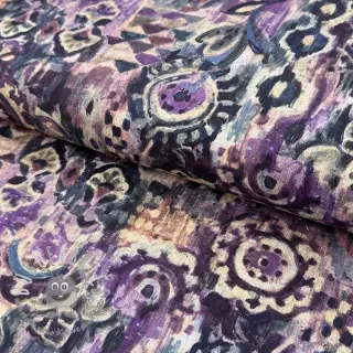Tessuto decorativo Abstract purple digital print